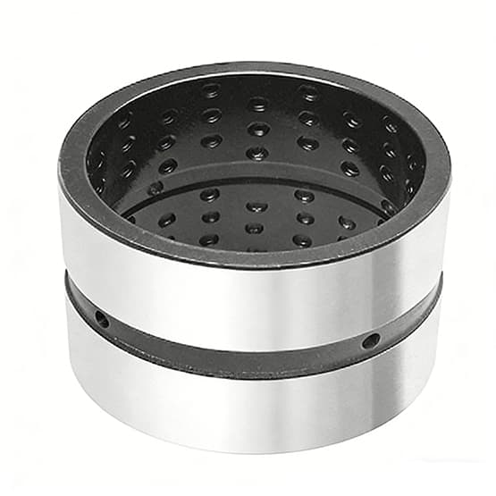 Hardened Steel Cylinder Bushings | Diamond-Shaped Oil Grooved Pockets | AISI 4140